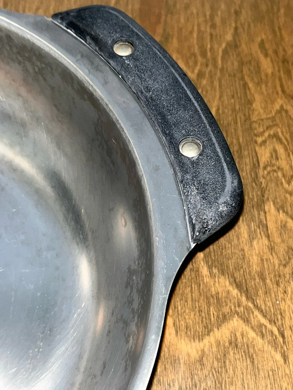 Vintage Revere Ware 10 Inch Copper Bottom Skillet: No Lid: Clinton ill -88